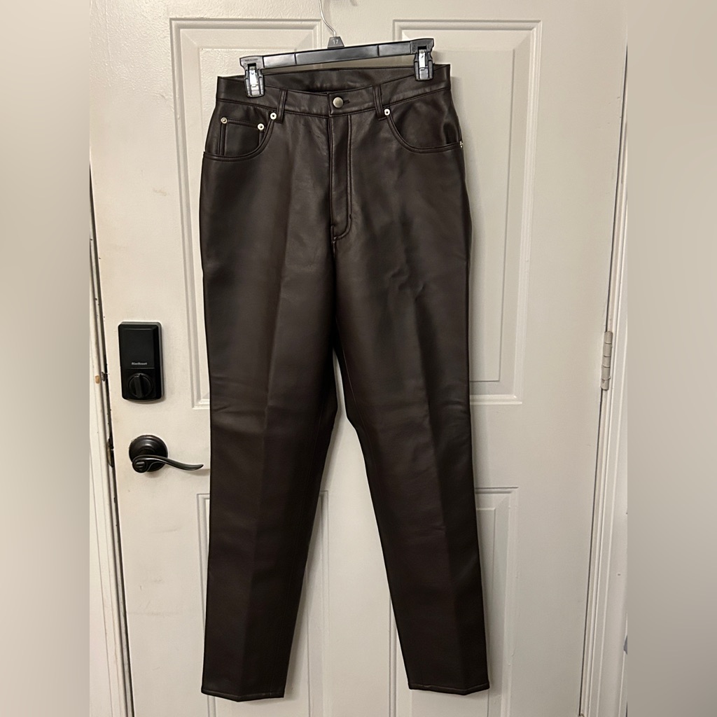Bb Dakota By Steve Madden Faux Leather Womens Pants